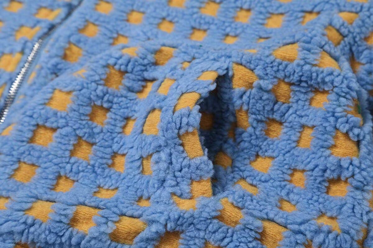 Hope & Sunshine - Wholesale Jacket - Women's - Plaid Lambswool Fashion Jacket10