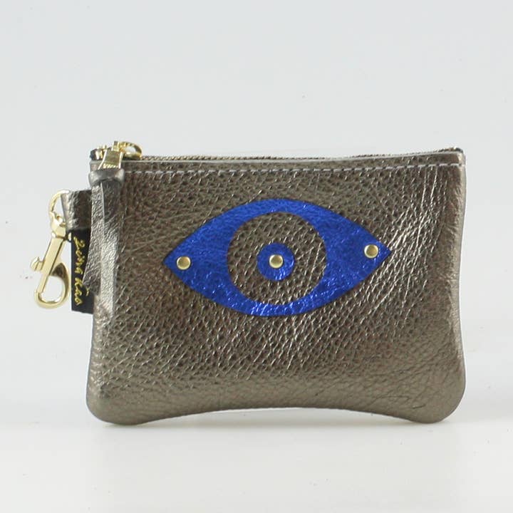 Zina Kao Exclusives - Wholesale Pouch – Women’s - The Applique Kara: Evil Eye!7