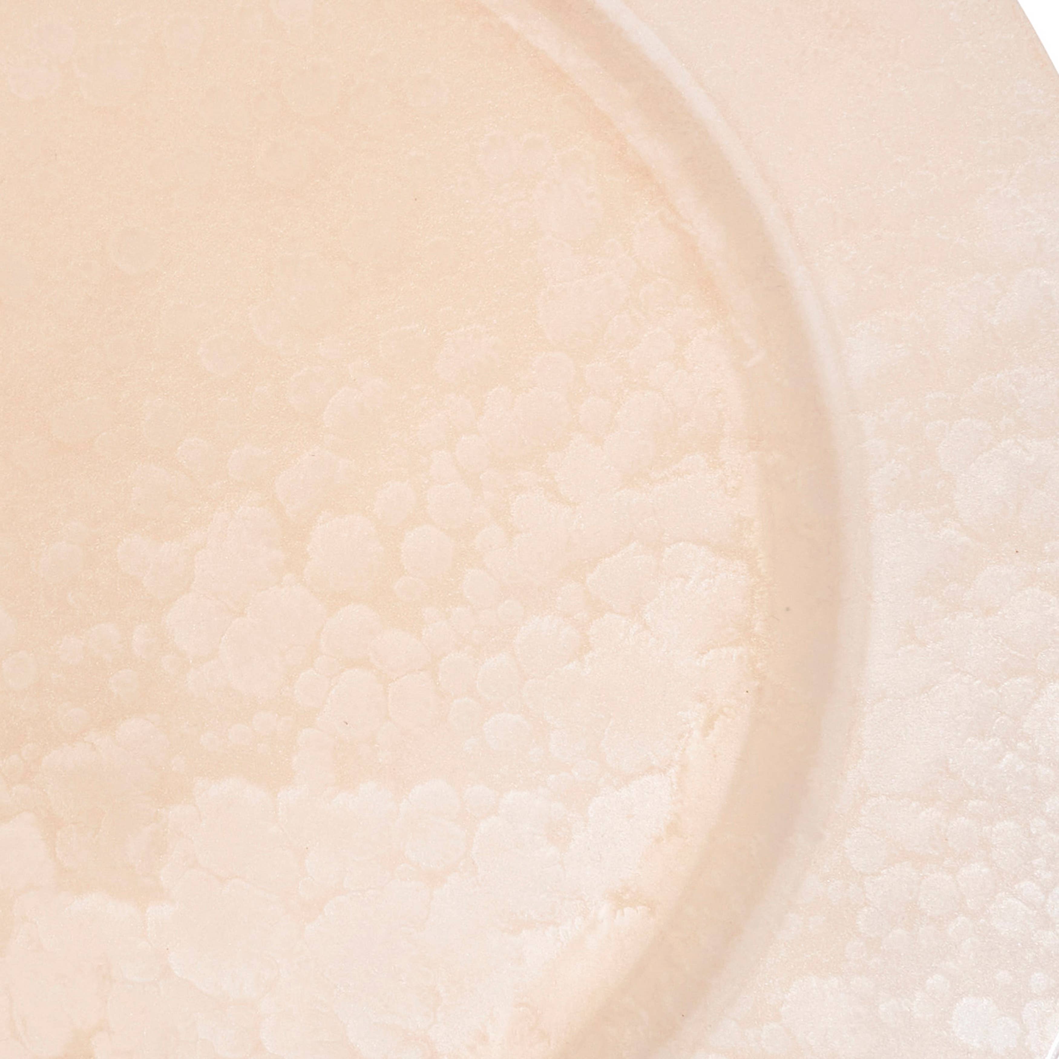 Saro Lifestyle - Wholesale Charger Plate - Soft Glow Faux Mother of Pearl Charger Plate3