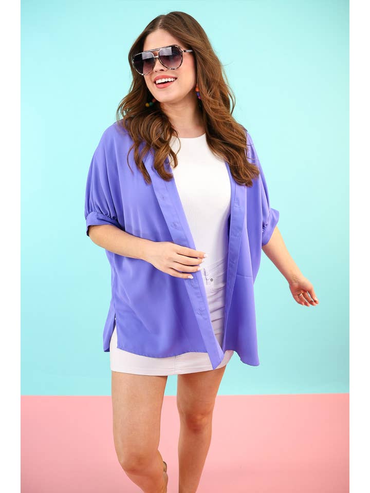 Jess Lea - Wholesale Button Down Shirt - Women's - Oakley Oversized Top28