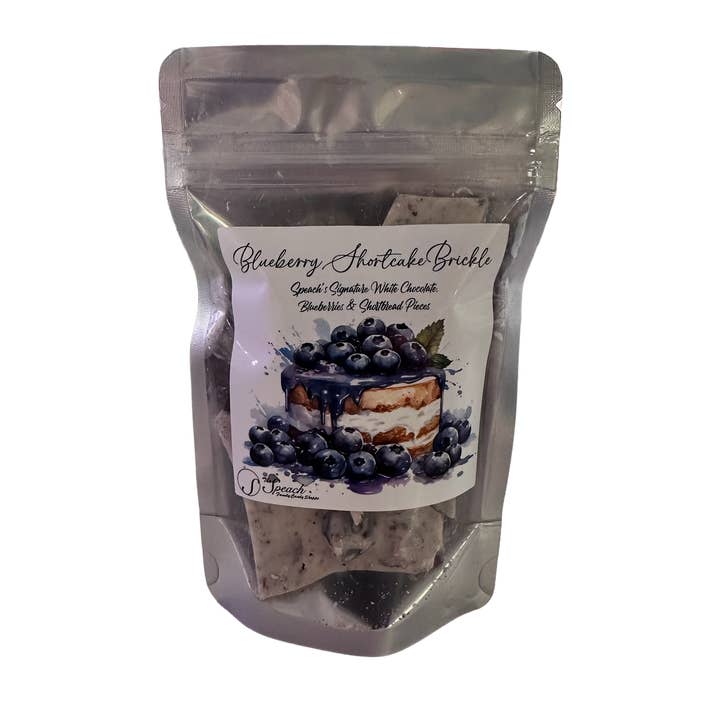 Speach Family Candy Shoppe - Wholesale Chocolate Covered Sweets - Blueberry Shortcake Brickle1