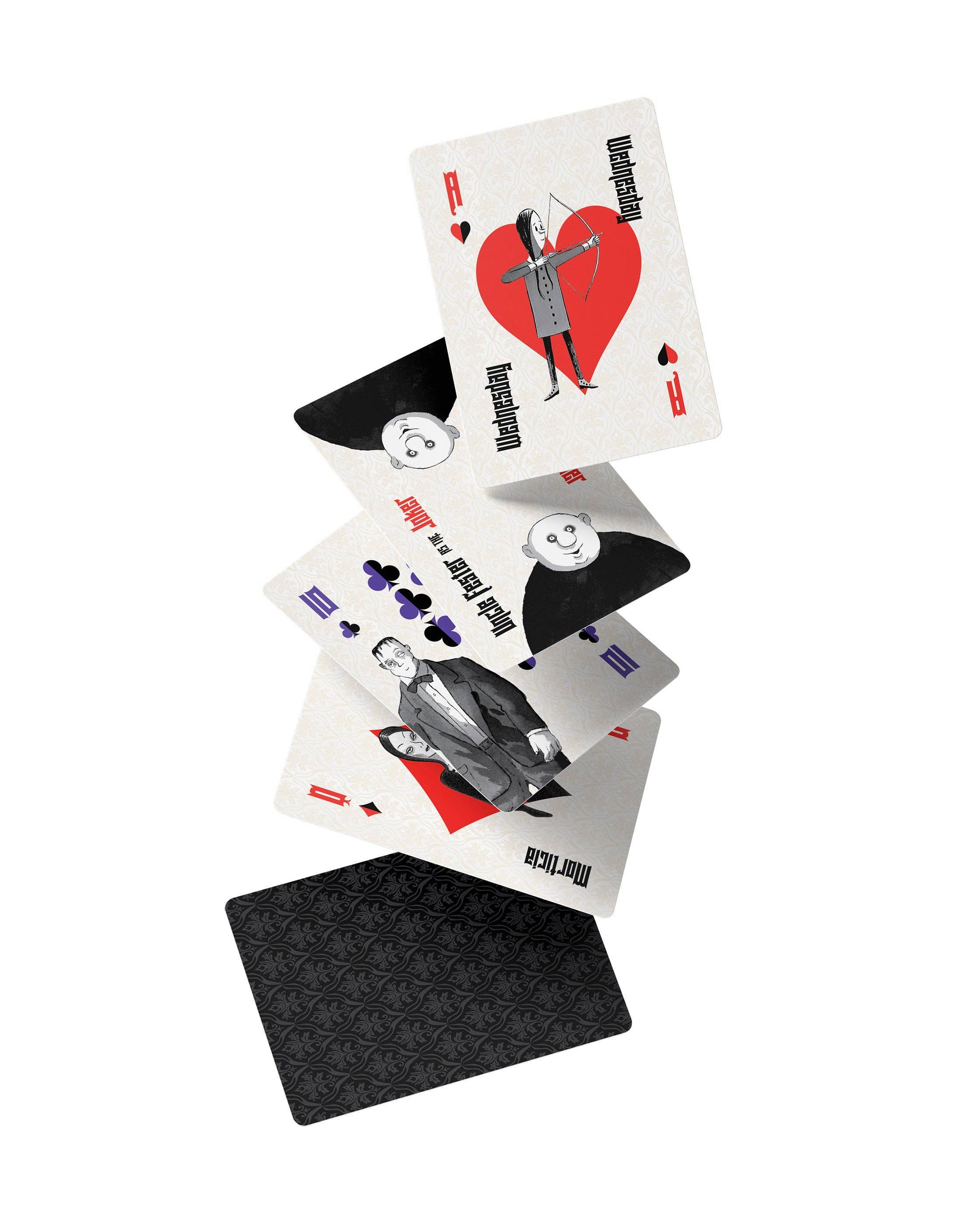 Pomegranate – wholesale Playing cards – The Addams Family Playing Cards4