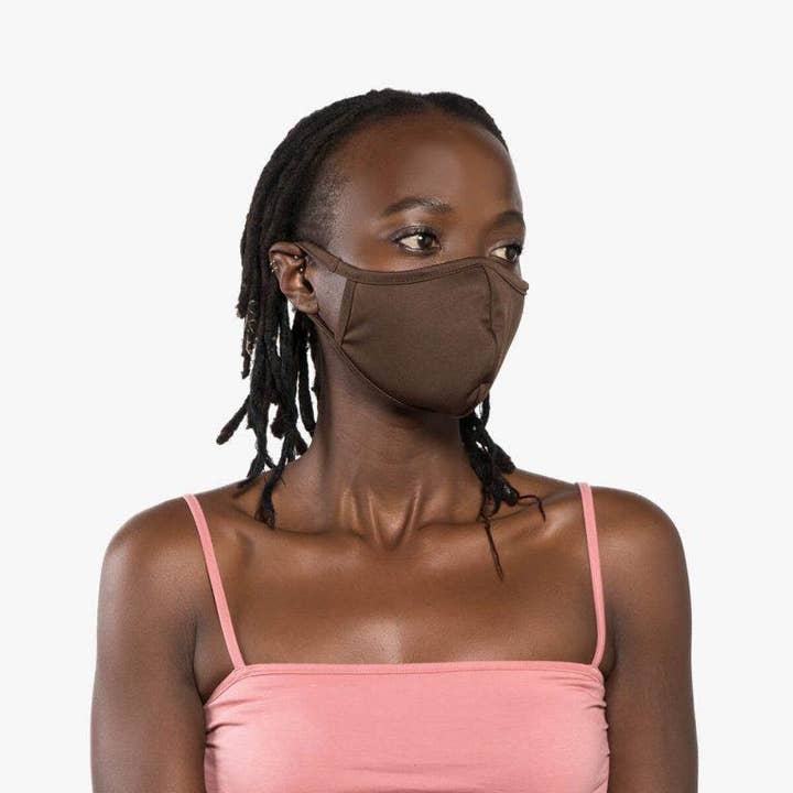 MakMask - Wholesale Protective Face Mask/Shield - Dark Chocolate Mask4