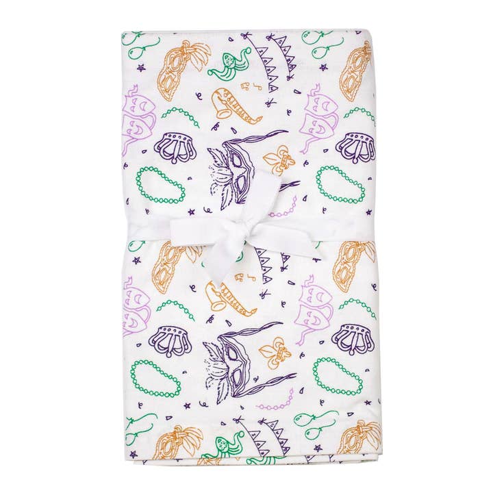 Royal Parade Runner White/Purple/Green/Gold 13x90 for wholesale by The Royal Standard