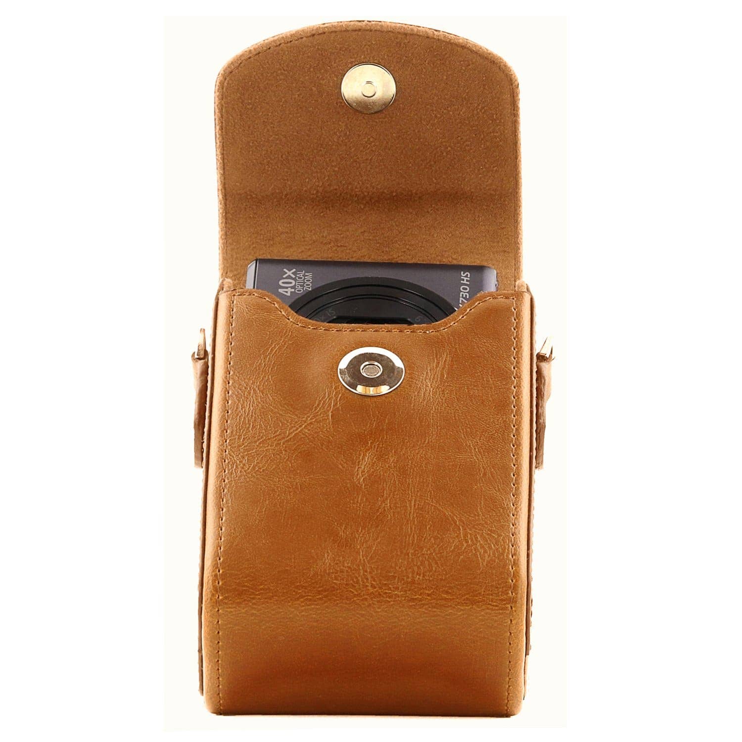 Londo – bolsa tiracolo - Mulher por atacado – MegaGear Nikon Coolpix A1000, A900 Estojo de Câmara em Pele com Correia49