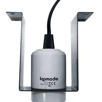 Keramisk ES lampearmatur og monteringsbeslag UK PLUG for engroshandel hos Happy Pet Products Ltd