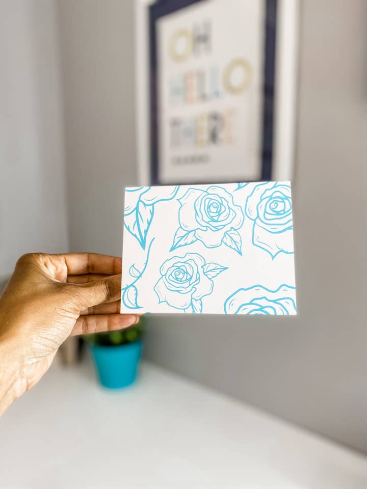 Rose Note Cards for wholesale by The Classy Lady Edition