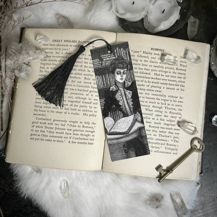 Midnight Library Bookmark - Pack of 10 for wholesale by Caitlin McCarthy Art