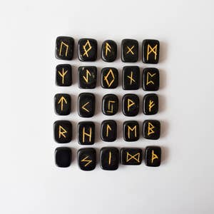 Viking Runestones in Bag - 25 Runes