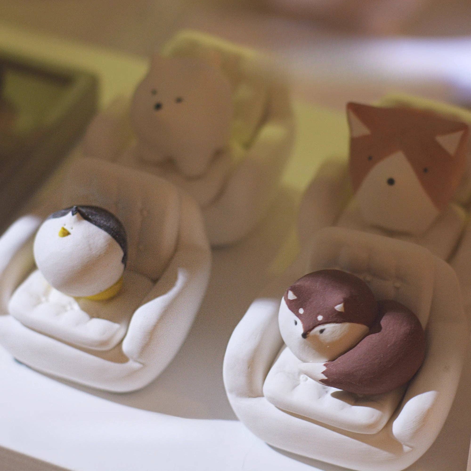 Gohobi （We cover U.S. import duties） - Vendita all'ingrosso Decorazioni da tavolo - Gohobi x Little Diary Divano in Ceramica Fatto a Mano4