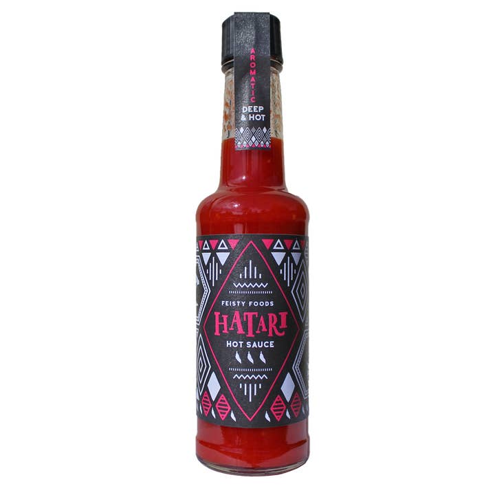 Hatari Hot Habanero Chilli Sauce for wholesale by Feisty Foods