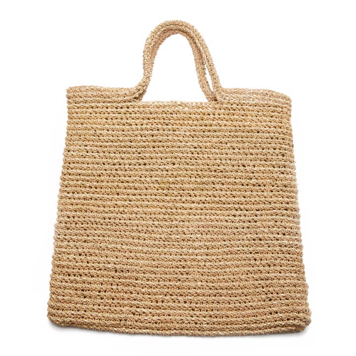 Sac Kenan en herbe marine naturelle pour la vente par LINDA HERING