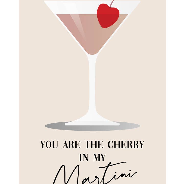 Cherry Martini for wholesale by Ellisimo
