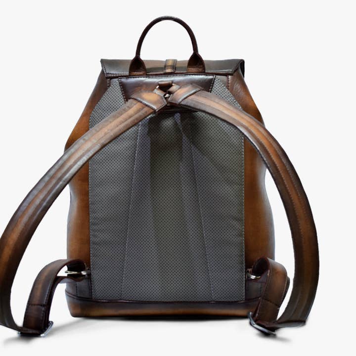 Trivor Backpack - Top Flap Opening for wholesale by Kaachi & Co.