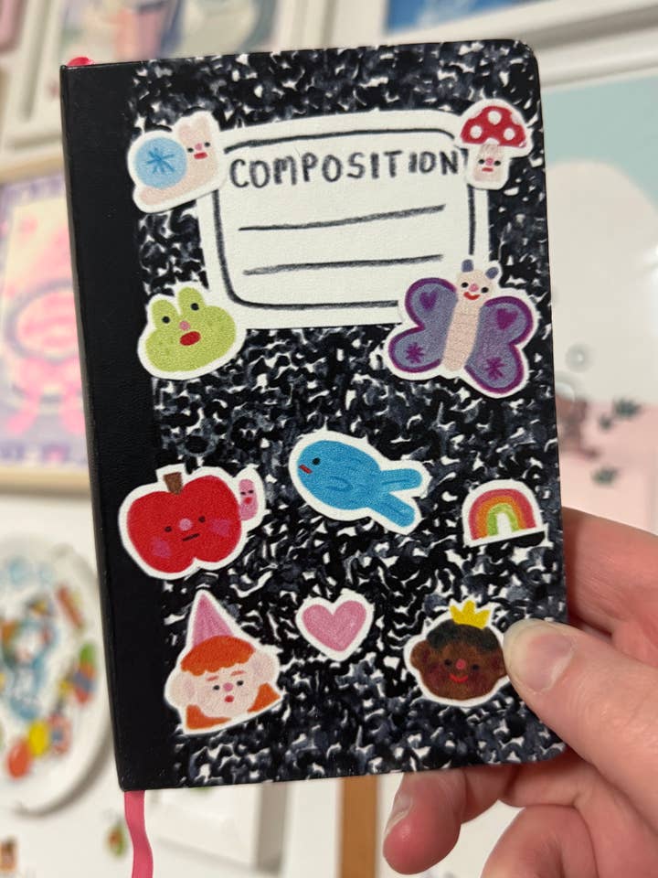 Composition Notebook for wholesale by Rolly Poly Studios