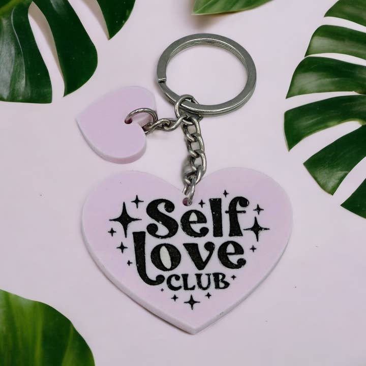Llavero Self-Love Club para venta al por mayor de Planty'tude