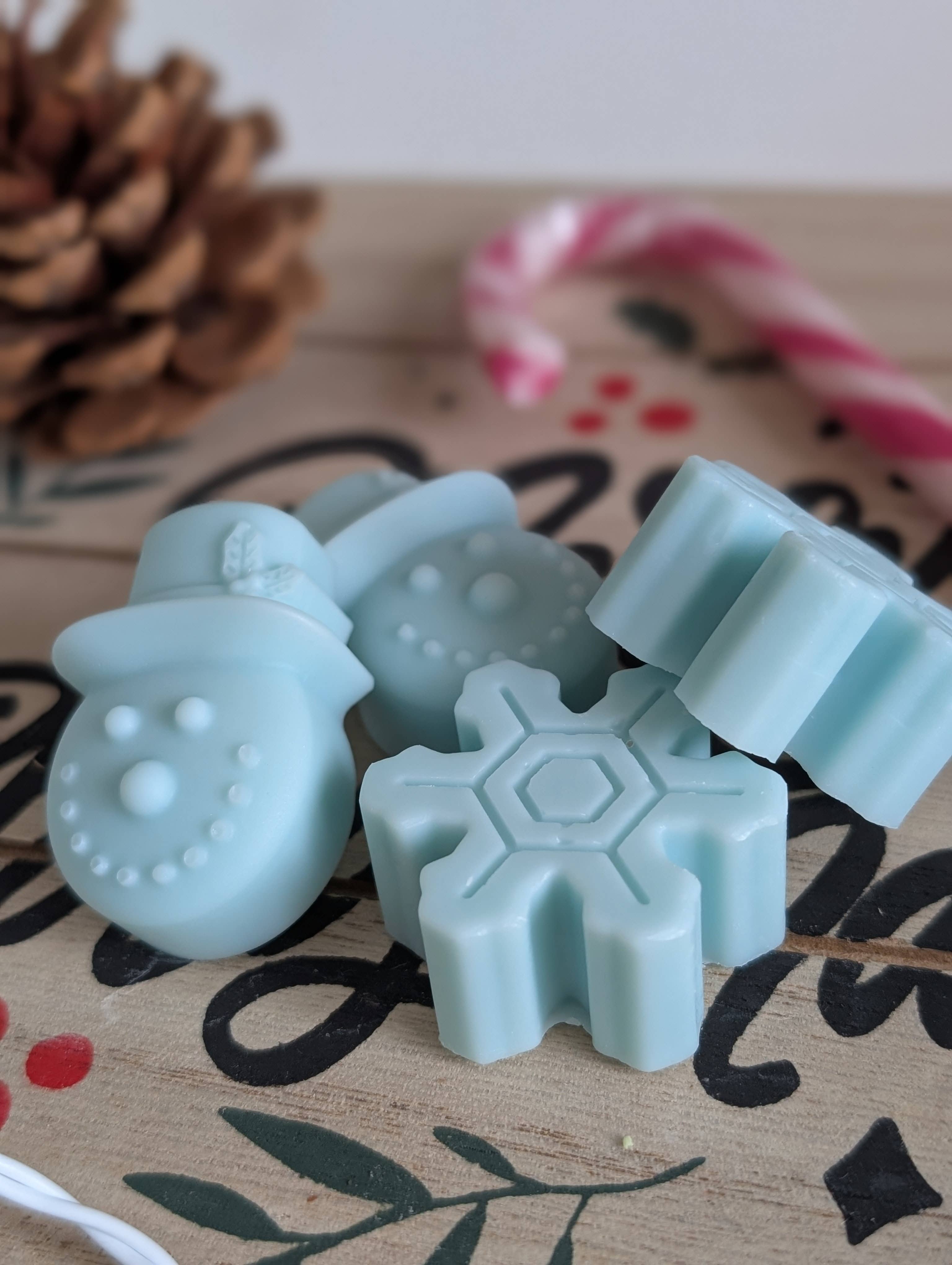 Les bougies Burgondes - Wholesale Wax Melt - Box of 10 Christmas scented melts8