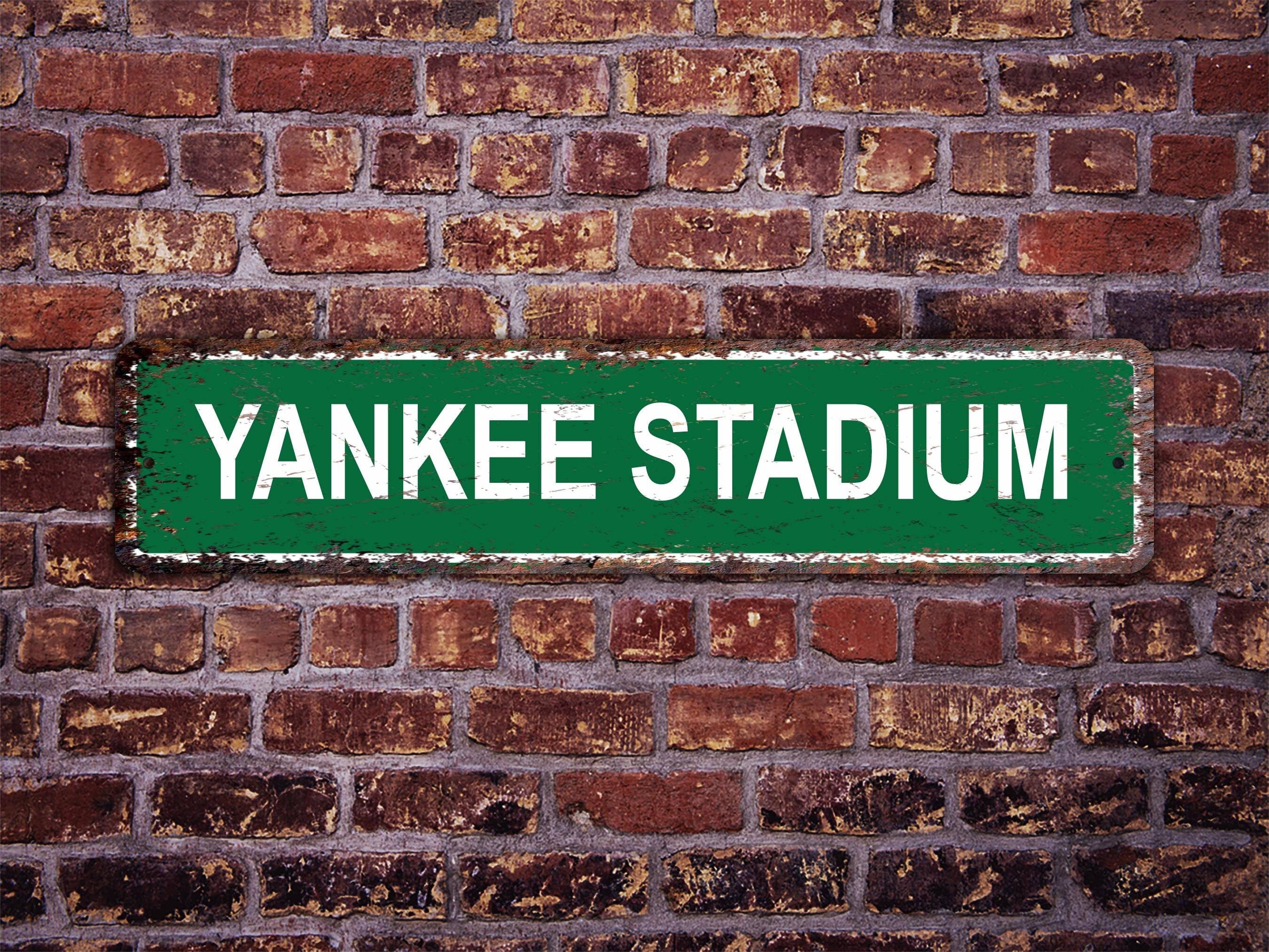 Game Time Prints – wholesale Sign – Yankee Stadium Street Sign New York Yankees Baseball Road2
