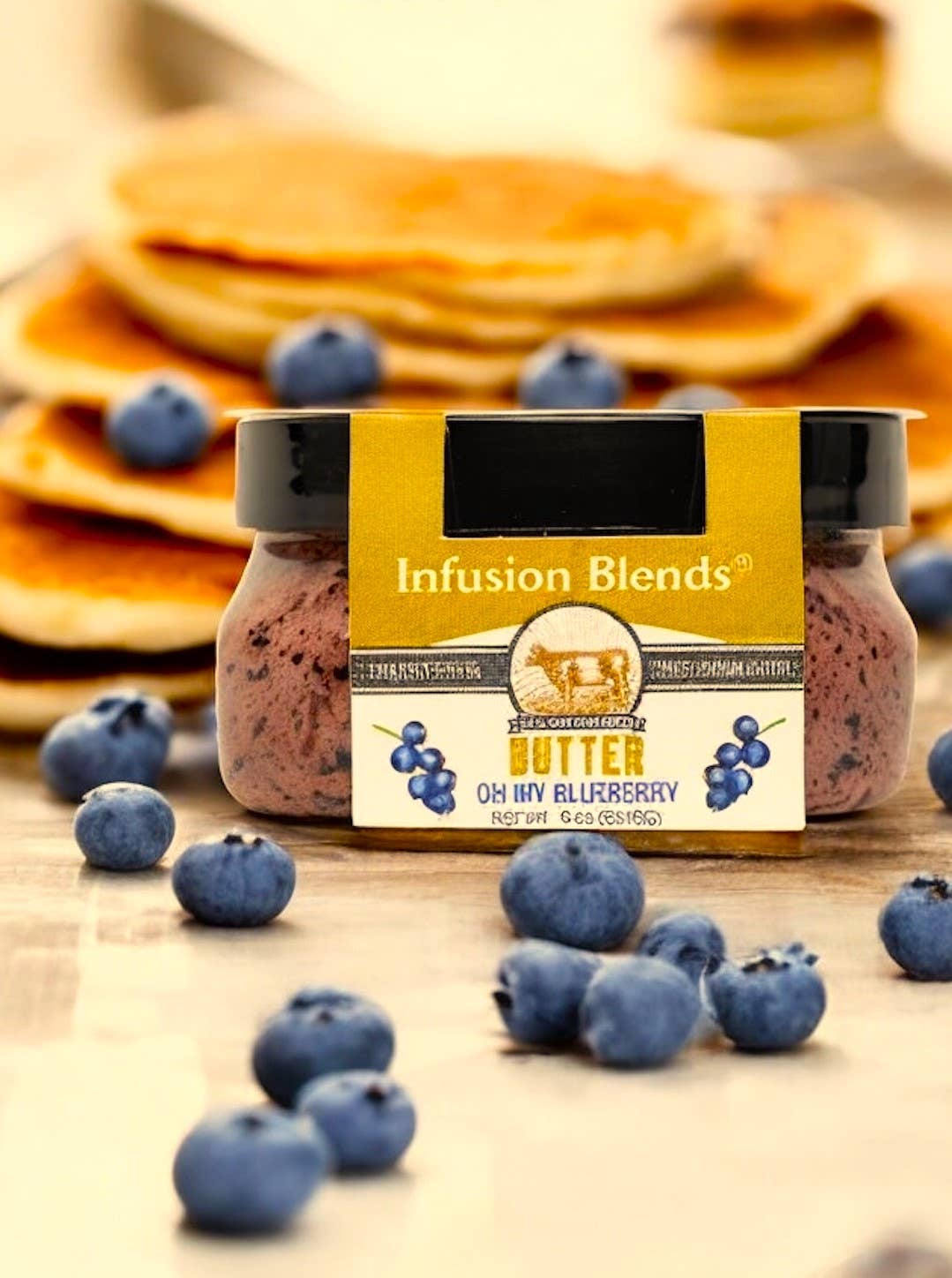 IB Foods Infusion Blends - Wholesale Butter - Oh My Blueberry Flavored Butter