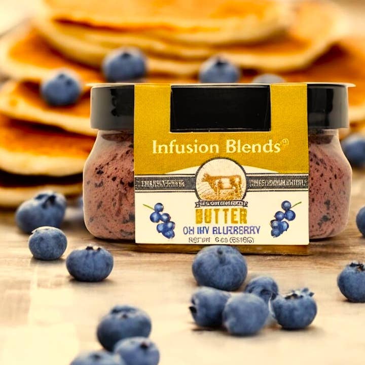 IB Foods Infusion Blends - Wholesale Butter - Oh My Blueberry Flavored Butter0