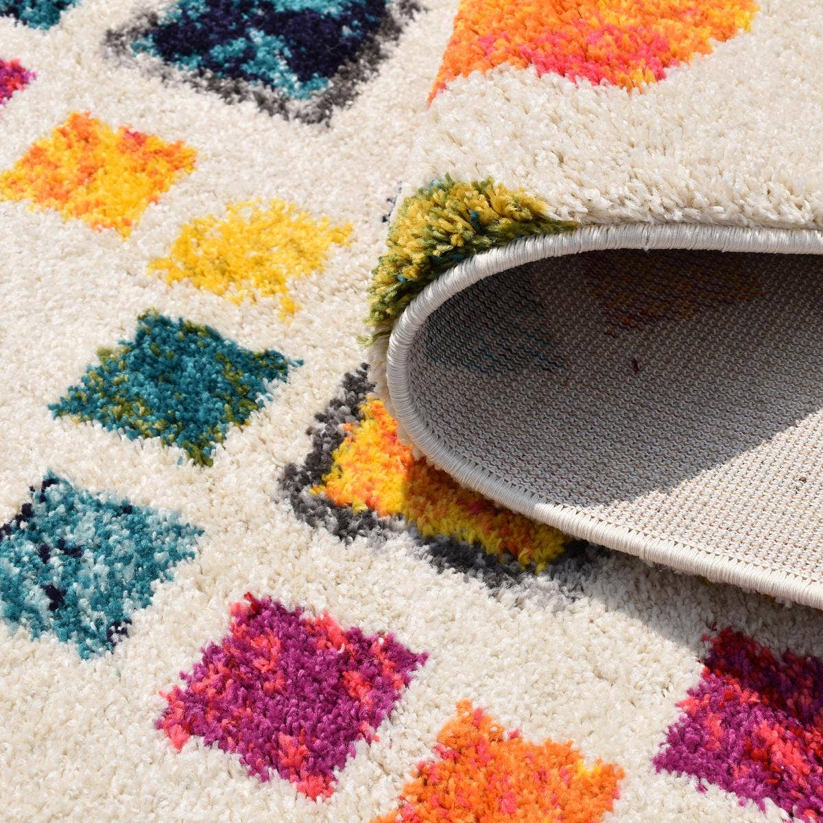 O&Ko – Tapete almofadado por atacado – Tapete colorido TANG para sala de estar 200 x 290 cm3