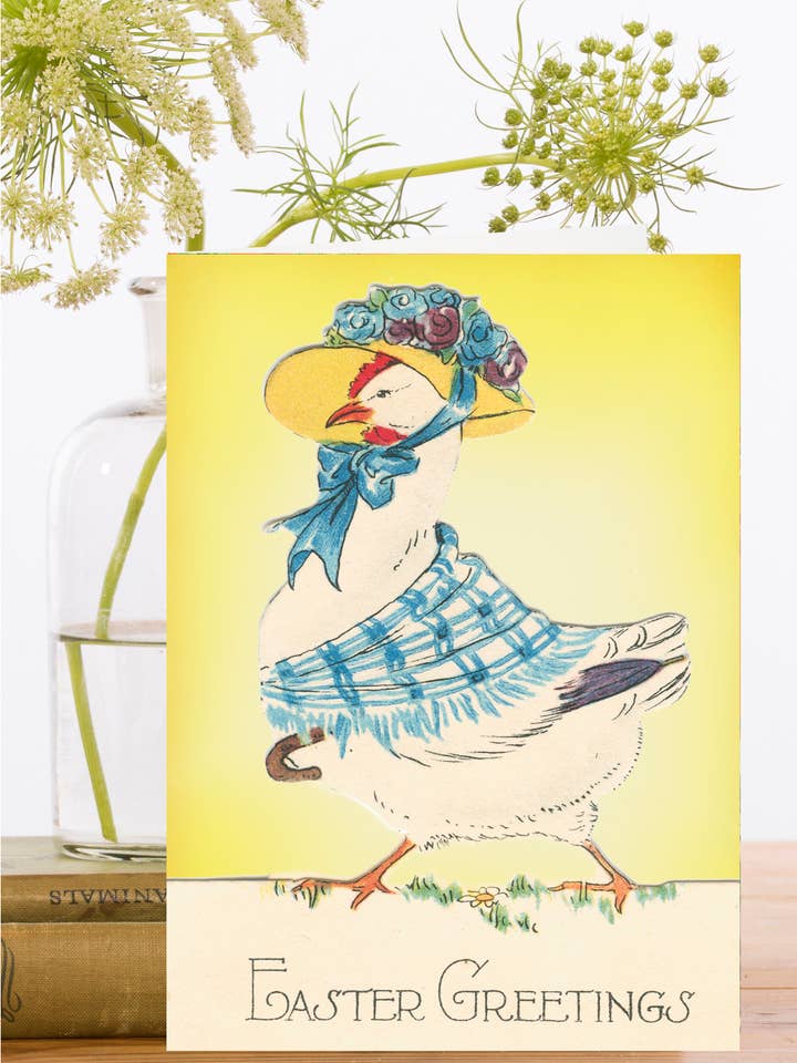 SP072P ~ Carte de Pâques pour la vente par Madame Treacle