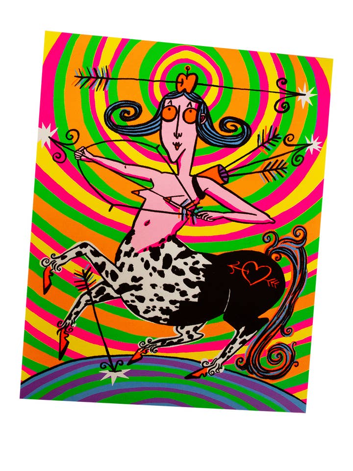 Samtplakat Schütze für den Großhandel von gentle thrills