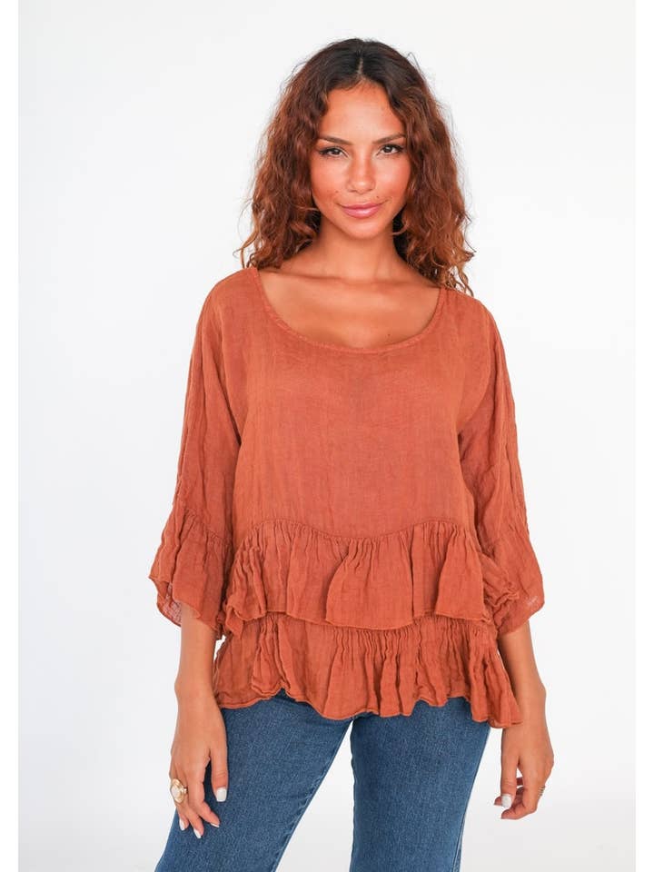 LINEN & COTTON HOUSE – Großhandel Tunika – Damen – LEINENTUNIKA 327920