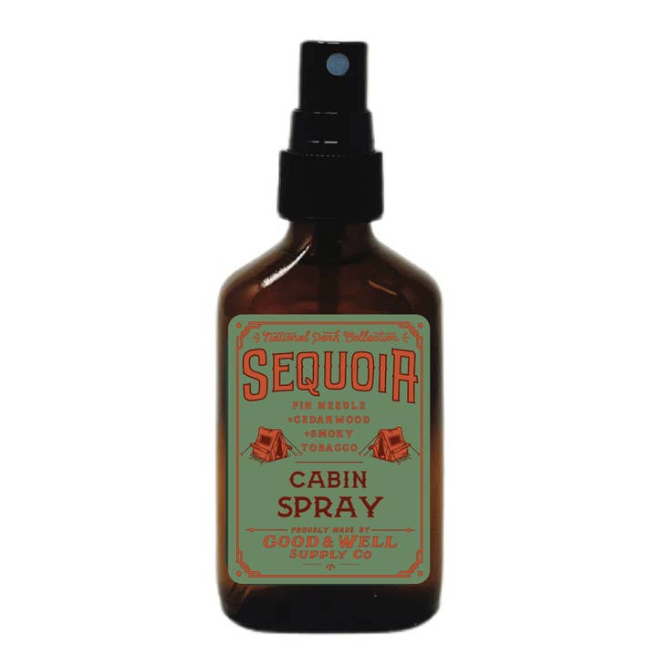 Good & Well Supply Co. - Wholesale Room & Linen Spray - Sequoia Cabin Spray - National Park Collection