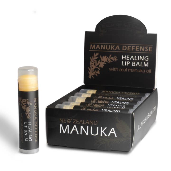 Balm of Gilead - Wholesale Lip Balm - Manuka Defense Healing Lip Balm, .15 oz Tube