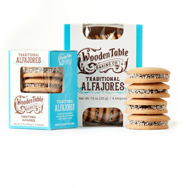 Wooden Table Baking Company - Wholesale Biscuit - Traditional Alfajores Cookies - Box of 84