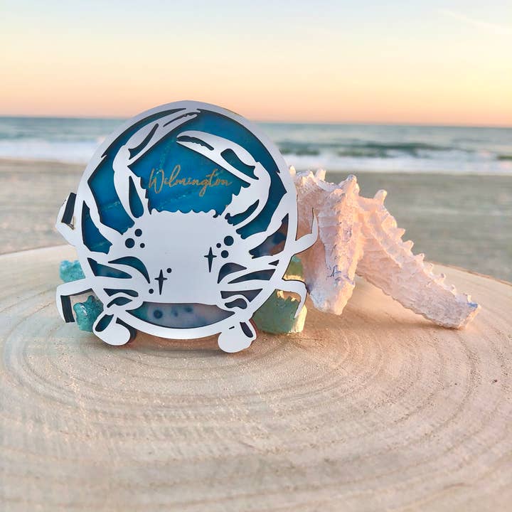 Wackadoodles - Wholesale Ornament - Customizable Crab Ocean Magnet/Ornament5