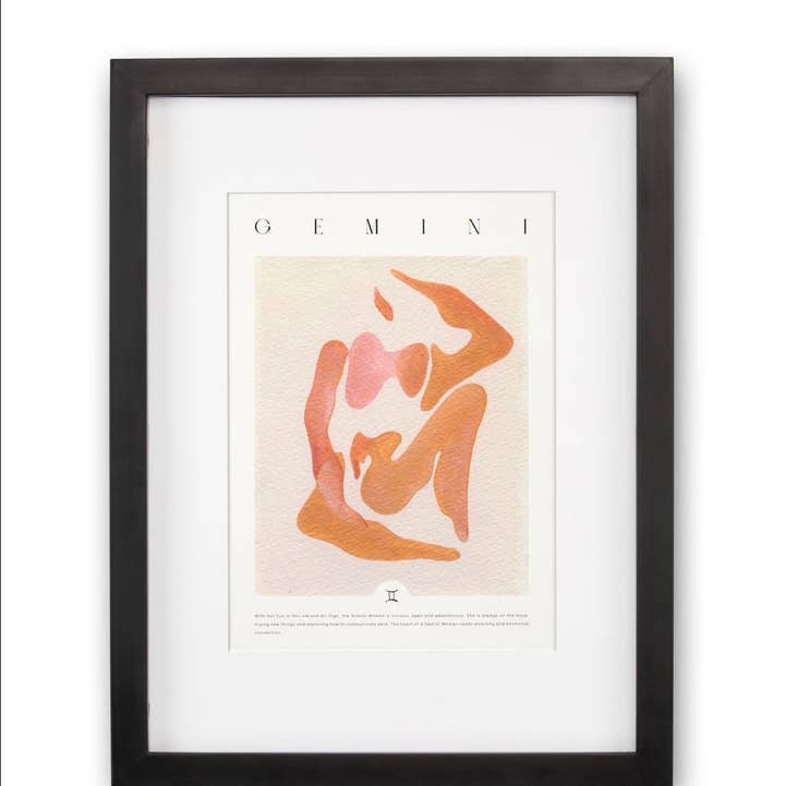 Rock Your World - Wholesale Art Print - Gemini - Astro Art Print