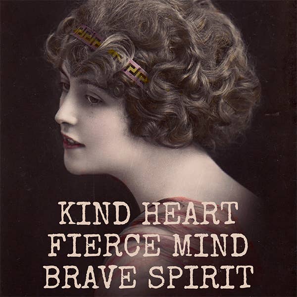 Kind Heart Fierce Mind... Fridge Magnet. 323 for wholesale by Raven's Rest Studio