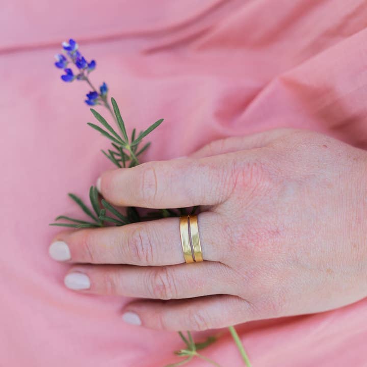 Mind's Eye Design - Wholesale Band/gestapelde ring - Ring met dubbele band1