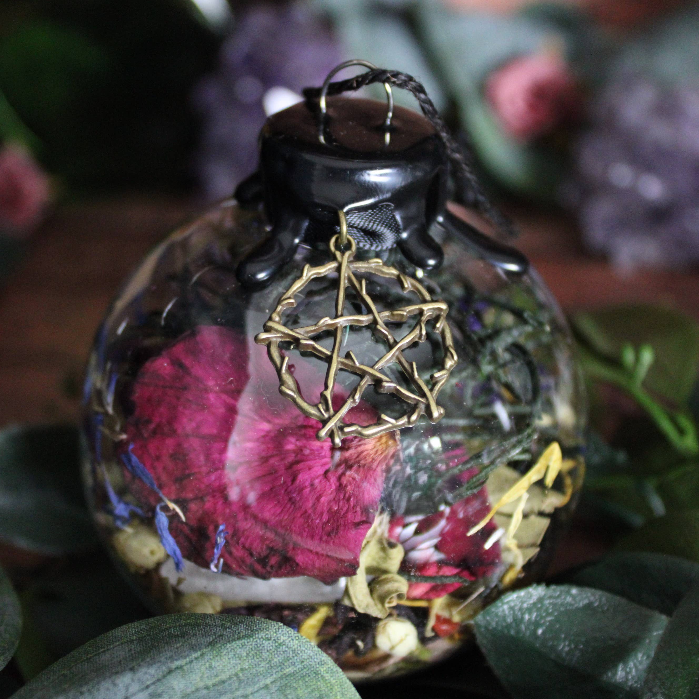 Moondust and Raven – Engroshandel Amulet – Beskyttelsesheksekugle, heksepynt, alterpynt5