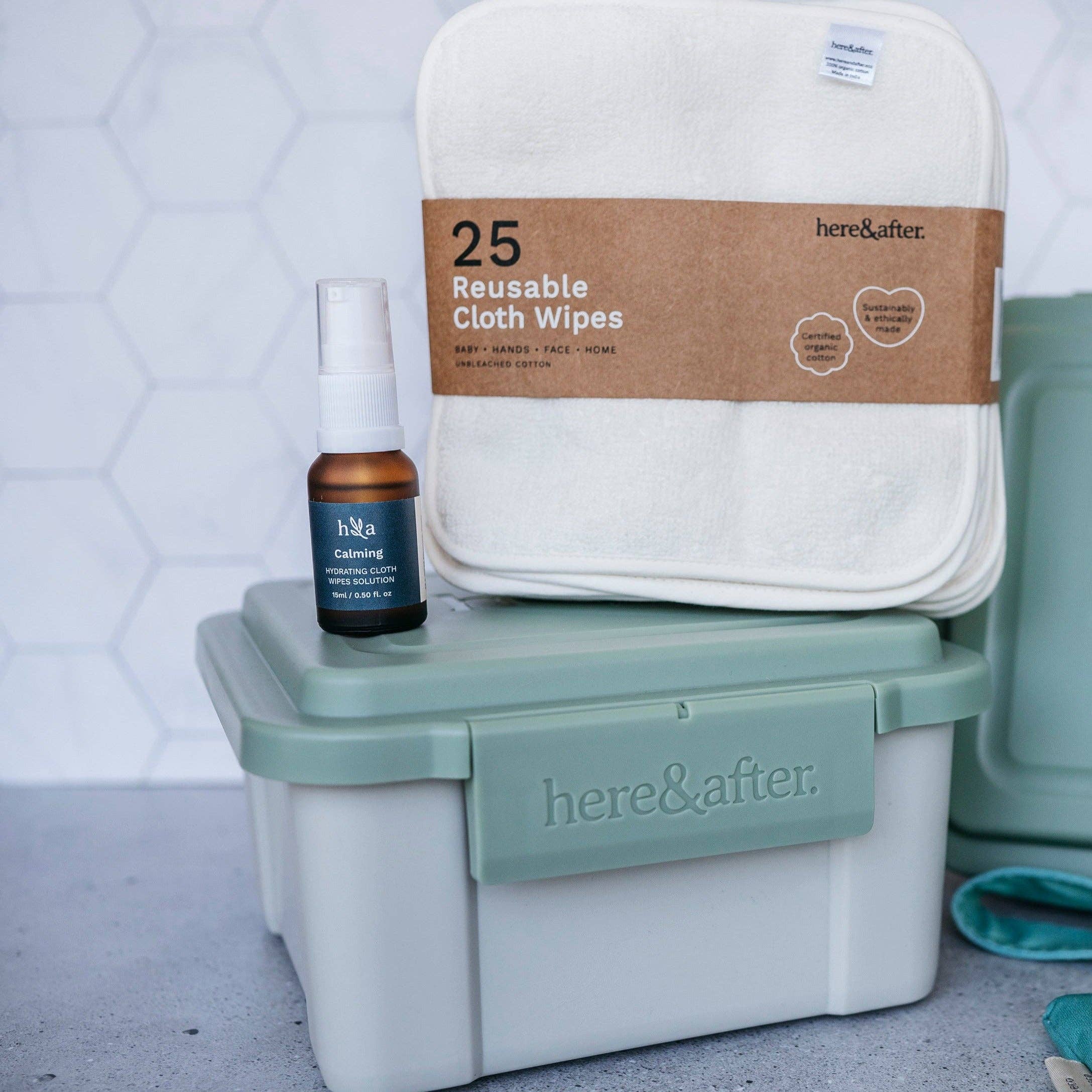 Here & After – wholesale Ansikts- och kroppsservetter – Stökigt vardagsuppsättning8