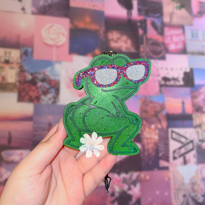 Twerking Frog Car Freshie for wholesale by Navy Daisy Boutique