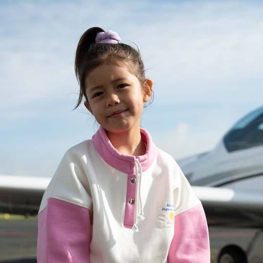 Ayuna - Wholesale Sweatshirt - Kids - Children's Cotton Sweatshirt Pink and White - Retro 90's