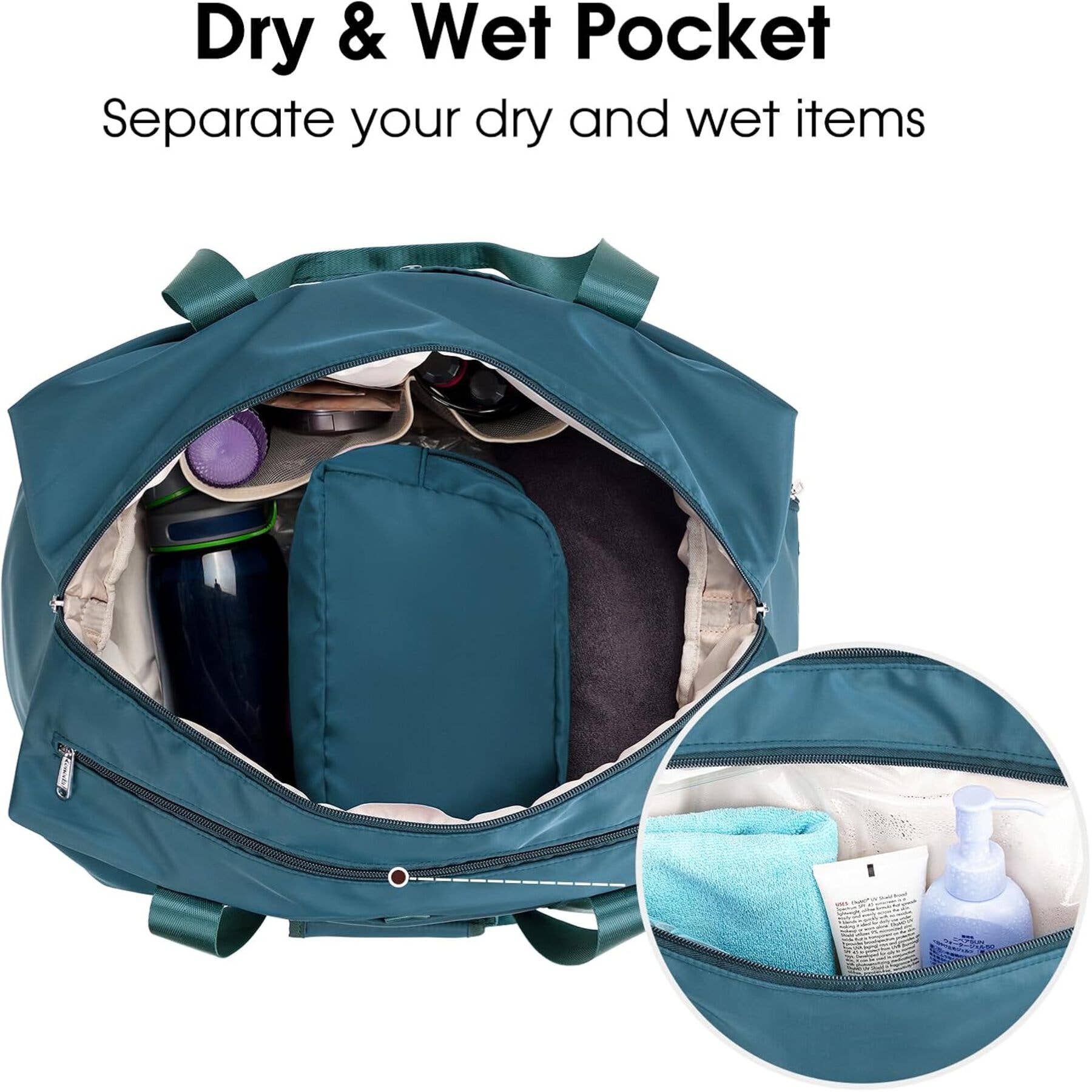 wandf – Großhandel Weekender-Tasche – Damen – Ceneda 20" Sporttasche mit Nassfach und Schuhfach62