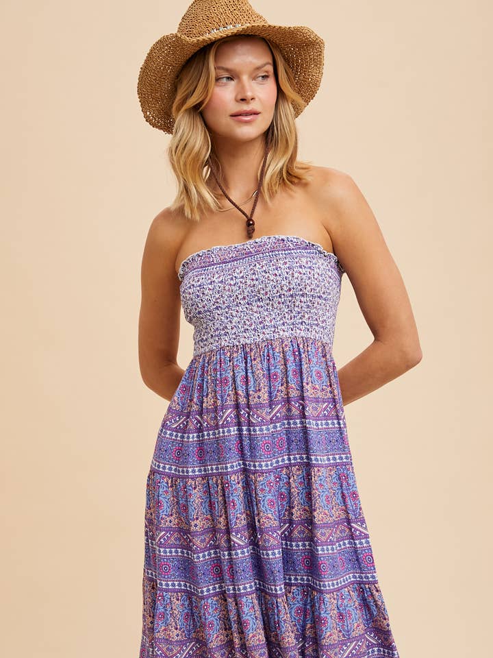 TRYKT TUBE MINIKJOLE for engroshandel hos In Loom