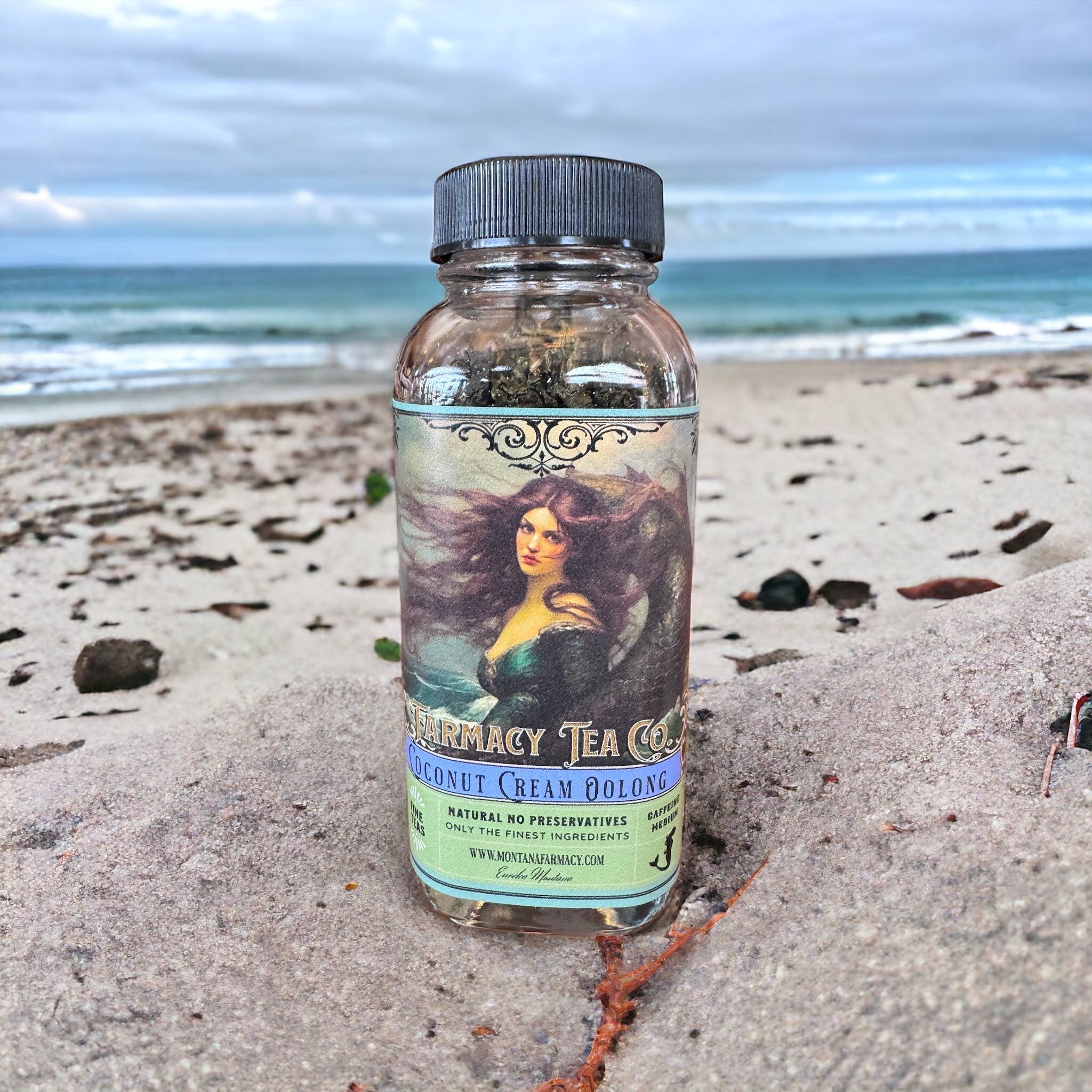Montana Farmacy - Wholesale Loose Tea - Coconut Cream Oolong Majestic Mermaid Vintage Tea blend7
