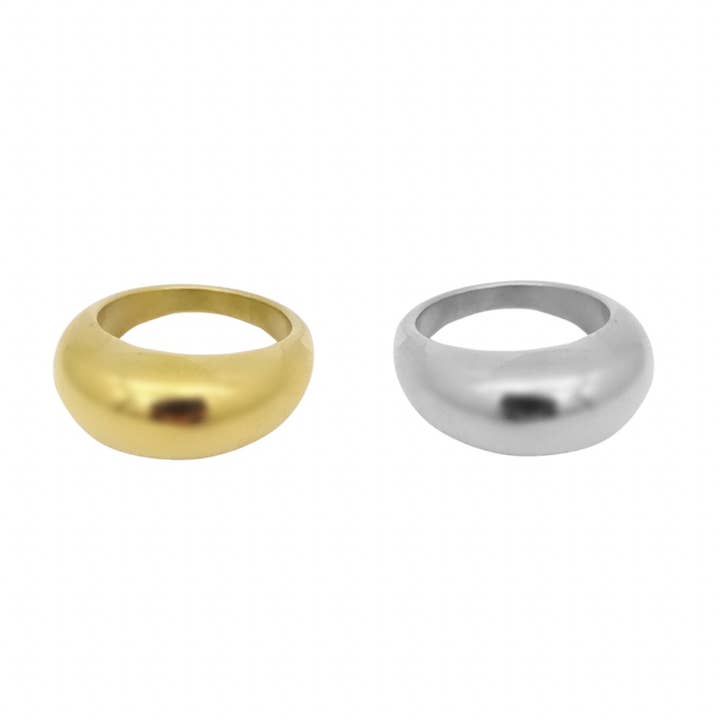 KIKICHIC - Wholesale Band/Stacked Ring - Dome Ring4