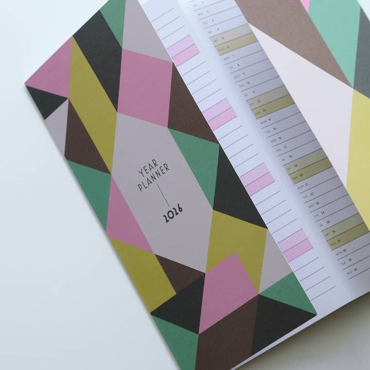 Haferkorn & Sauerbrey - Wholesale Planner - Mosaic annual calendar/year planner 20261