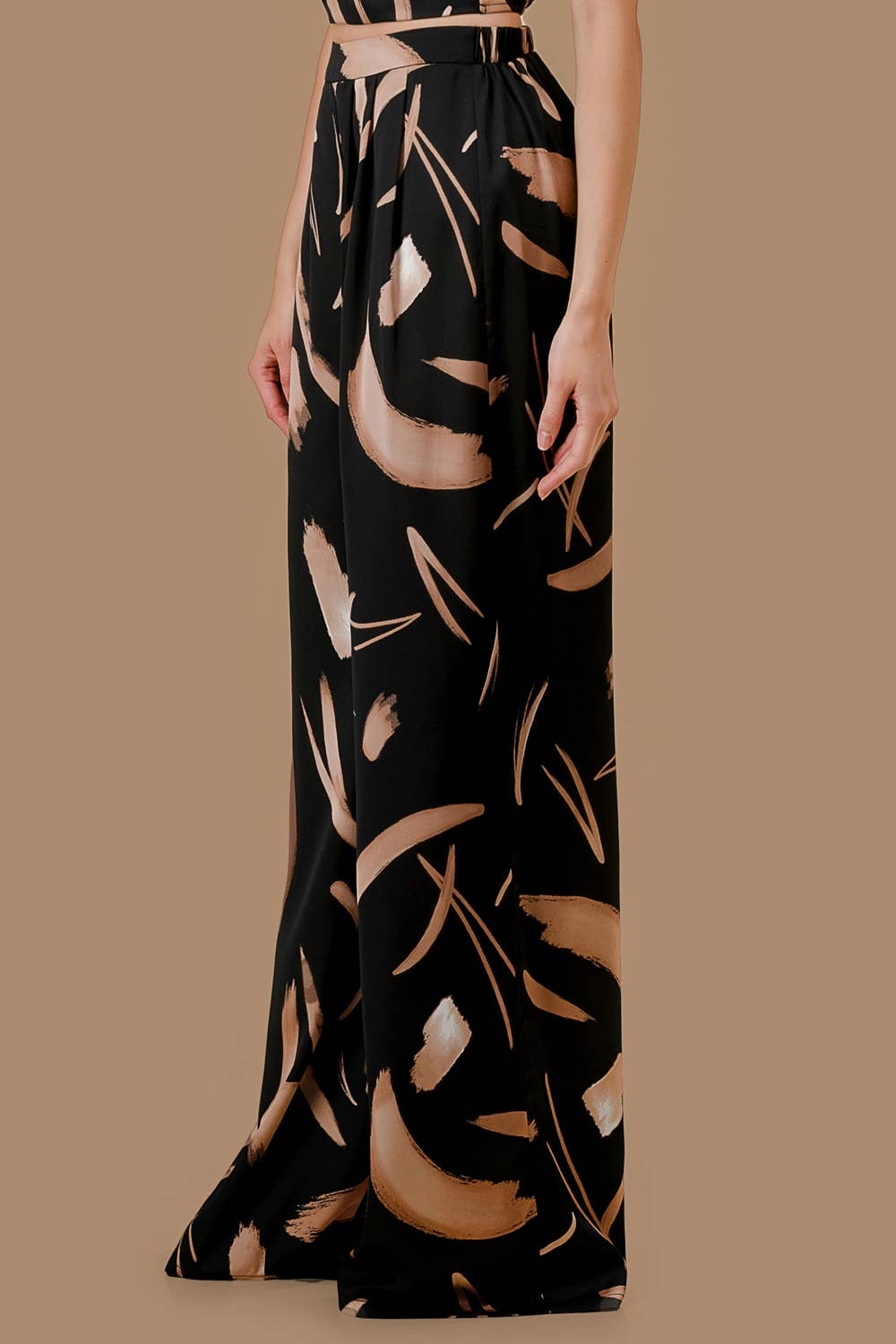 BLACK COMBO ASWF5213E_WOVEN RINT W/ HARDWARE TRIM HALTER SET for wholesale on Faire8