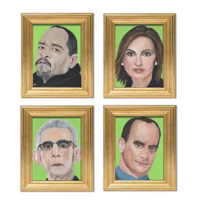 Law & Order: SVU Collection of Four Prints for wholesale by RAF Pop Artwork