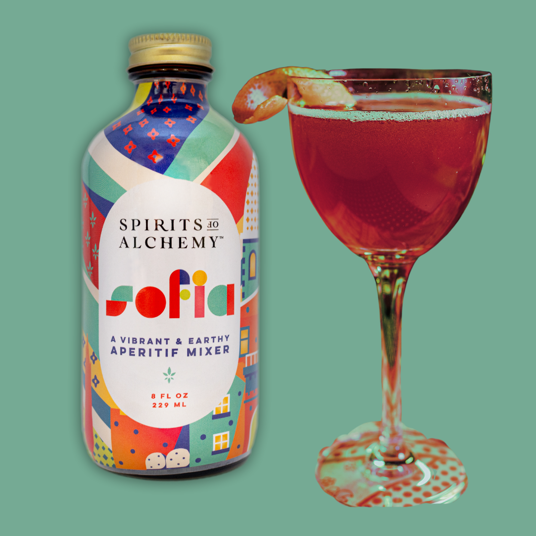 Spirits of Alchemy - Wholesale Cocktail Mix/Syrup - Sofia | Italian Aperitif Cocktail Mixer | Mocktail | Gift5