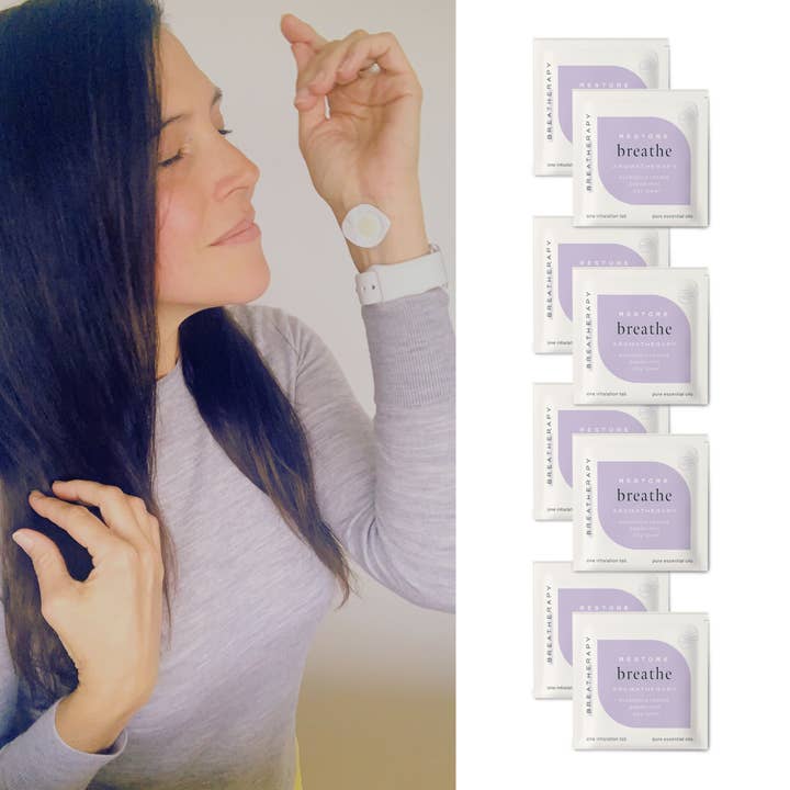 BREATHE Aroma Patches: Congestion Respiratory Relief (8-ct.) for wholesale by Breatherapy