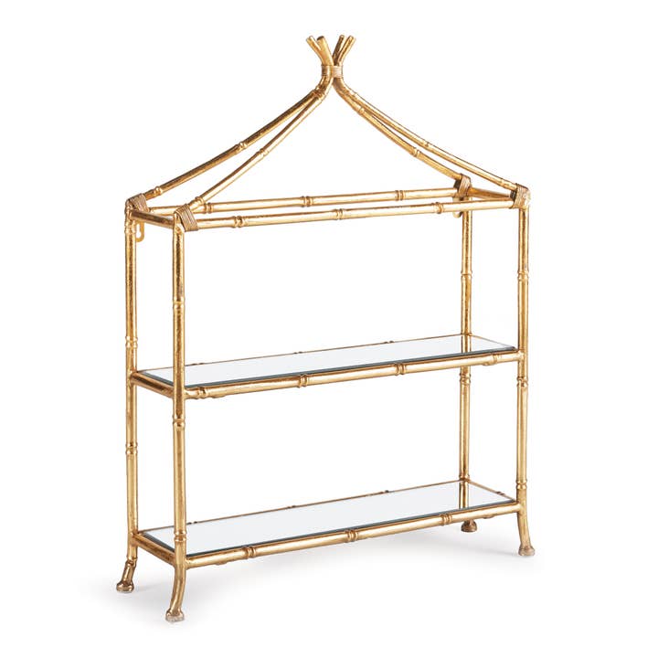 Napa Home & Garden - Wholesale Free Standing Shelf - Daphne 2-Tier Curio Shelf