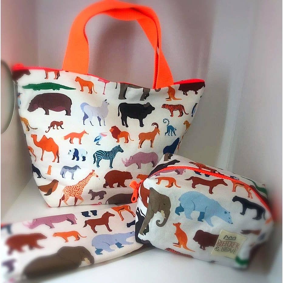 Bleecker&Love - Wholesale Pencil Case/Pouch - Zoo Pencil Case0
